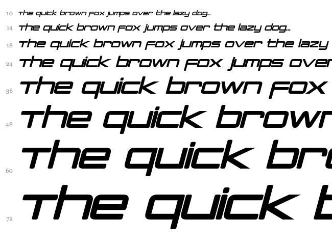 PCap Terminal font waterfall